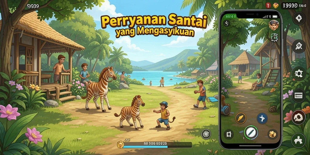 Screenshot gameplay 9939 yang penuh warna dan menarik.