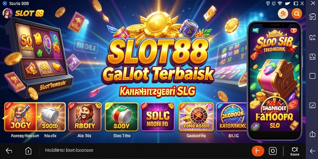 Tampilan gameplay seru SLOT88 yang memukau dan menarik perhatian.
